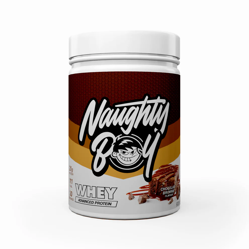 Naughty Boy Advanced Whey White Chocolate Brownie 900g