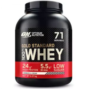 Optimum Nutrition Gold Standard 100% Whey Cookies & Cream 2.27kg