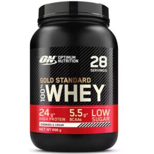 Optimum Nutrition Gold Standard 100% Whey Cookies & Cream 896g