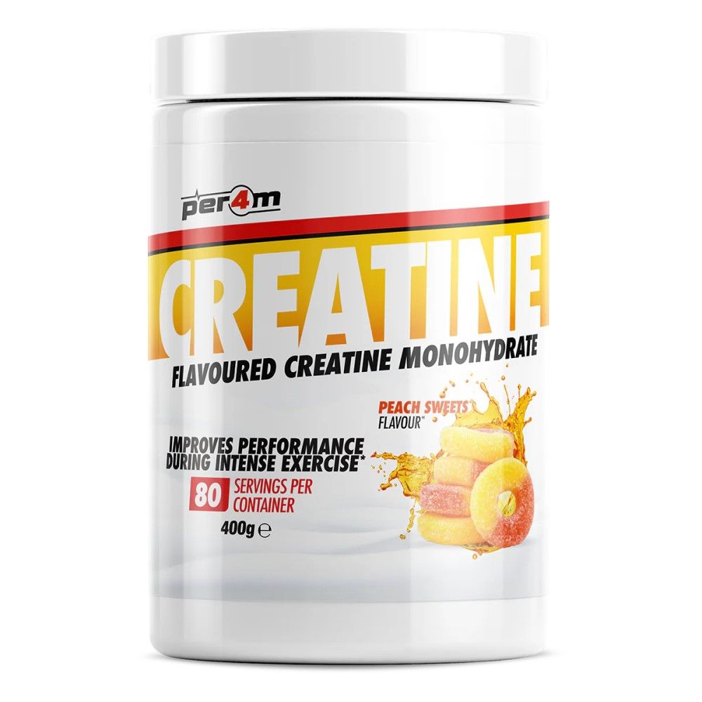 Per4m Creatine Flavoured Peach Sweets 400g