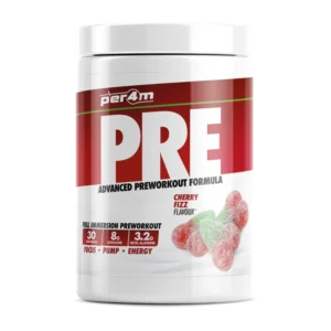 Per4m pre workout cherry fizz