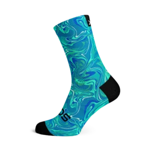 Sox Footwear Marble Blue Socks